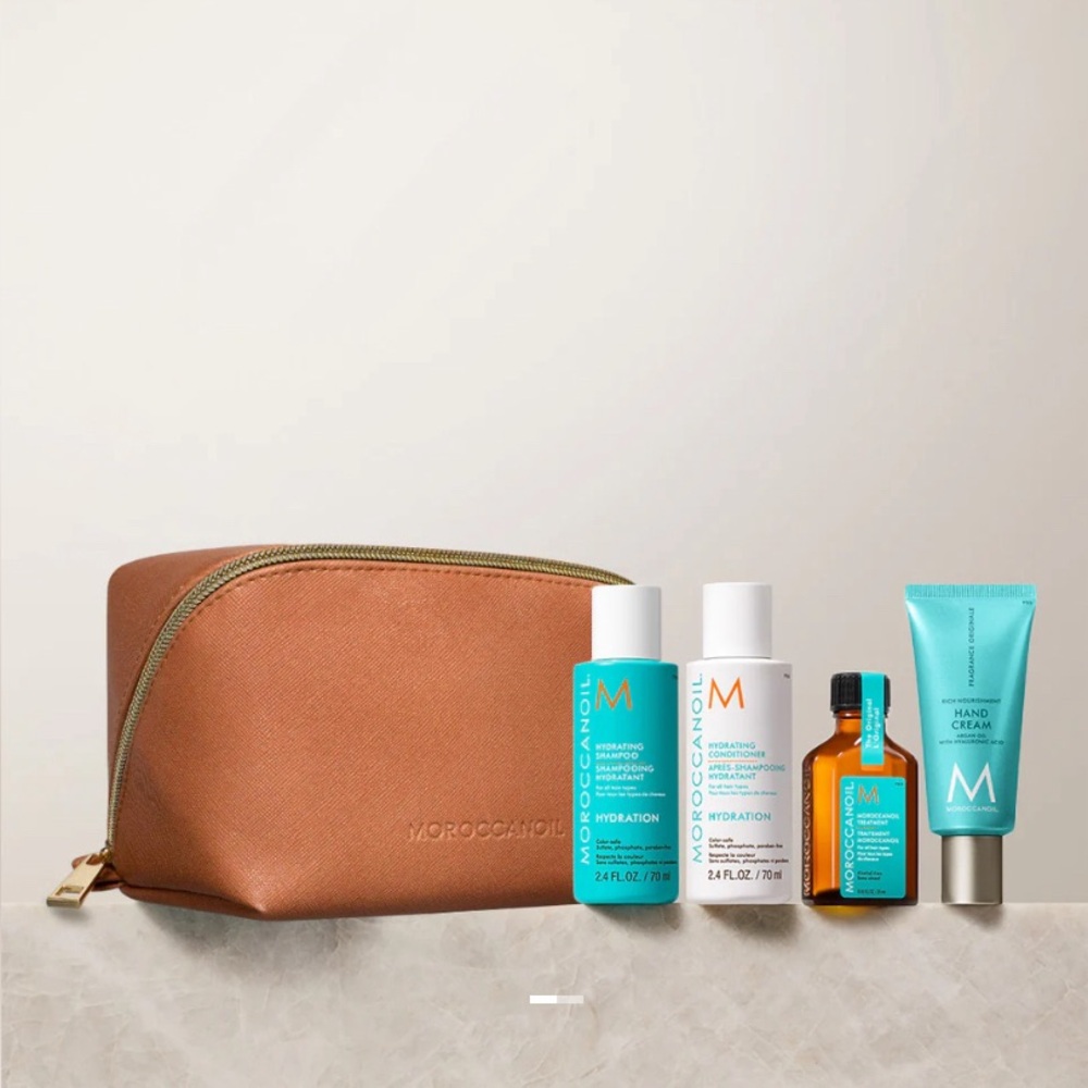 Moroccanoil Hydration Travel Set New Never Opened